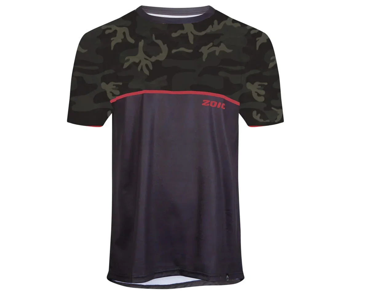 ZOIC Major Short Sleeve Jersey (Black/Black Ops) (L)